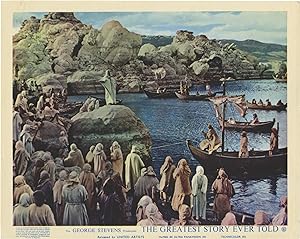 Seller image for The Greatest Story Ever Told (Collection of 8 original British front-of-house cards from the 1965 film) for sale by Royal Books, Inc., ABAA