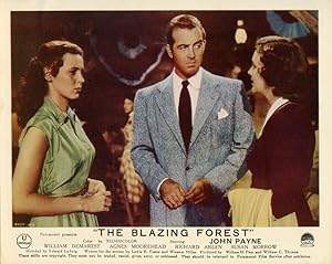 Bild des Verkufers fr The Blazing Forest (Original photograph from the 1952 film) zum Verkauf von Royal Books, Inc., ABAA