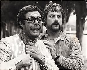 Bild des Verkufers fr Dirty Weekend (Two original photographs of Oliver Reed and Marcello Mastroianni from the 1973 film) zum Verkauf von Royal Books, Inc., ABAA