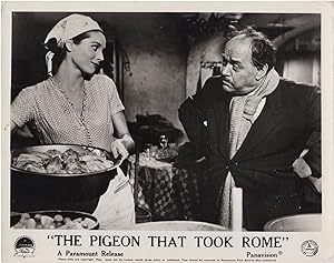 The Pigeon That Took Rome (Original British front-of-house card from the 1962 film)