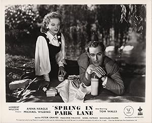 Seller image for Spring in Park Lane (Original British front-of-house card from the 1948 film) for sale by Royal Books, Inc., ABAA