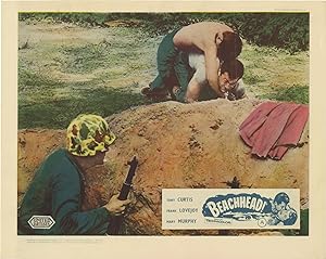 Bild des Verkufers fr Beachhead [Beachhead] (Collection of 8 British front-of-house cards from the 1954 film) zum Verkauf von Royal Books, Inc., ABAA