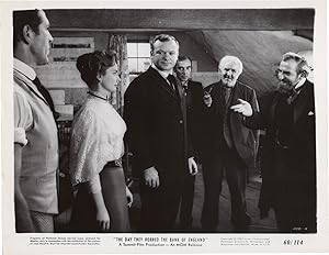 Image du vendeur pour The Day They Robbed the Bank of England (Collection of 8 photographs from the 1960 film) mis en vente par Royal Books, Inc., ABAA