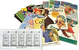 "The Little Man with the Eyes" in 37 issues of Collier's Magazine 1940-1942