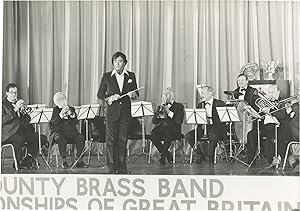 Bild des Verkufers fr The Shillingbury Blowers [.And the Band Played On] (Five original photographs from the 1980 film) zum Verkauf von Royal Books, Inc., ABAA