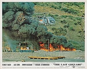 Bild des Verkufers fr The Last Grenade (Original British front-of-house card from the 1970 film) zum Verkauf von Royal Books, Inc., ABAA
