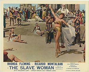 The Slave Woman [The Queen of Babylon] (Collection of 8 British front-of-house cards from the 1954 ...