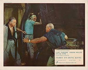 Bild des Verkufers fr Ferry to Hong Kong (Original British front-of-house card from the 1959 film) zum Verkauf von Royal Books, Inc., ABAA