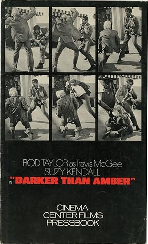 Darker Than Amber (Original Film Pressbook)