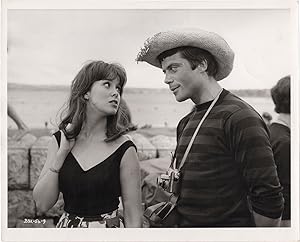 The System [The Girl-Getters] (Original photograph of Oliver Reed and Jane Merrow from the 1964 f...