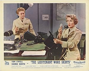 The Lieutenant Wore Skirts (Collection of 8 British front-of-house cards from the 1956 film)