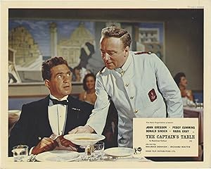 Seller image for The Captain's Table (Collection of 8 British front-of-house cards from the 1959 film) for sale by Royal Books, Inc., ABAA