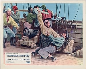 Bild des Verkufers fr Captain Kidd and the Slave Girl (Five front-of-house cards from the 1954 film) zum Verkauf von Royal Books, Inc., ABAA