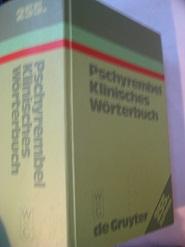 Bild des Verkufers fr Pschyrembel Klinisches Wrterbuch zum Verkauf von Alte Bcherwelt
