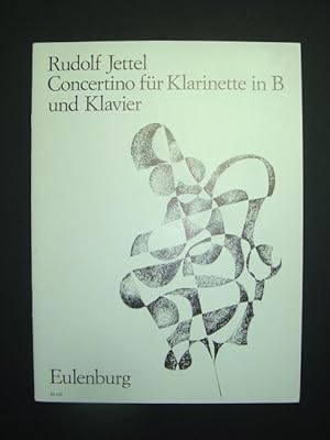 Bild des Verkufers fr Concertino fr Klarinette in B und Klavier. 2 Stimmhefte. zum Verkauf von Antiquariat Tarter, Einzelunternehmen,