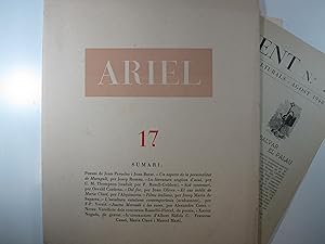 Seller image for ARIEL: REVISTA DE LES ARTS, N 17 for sale by Costa LLibreter