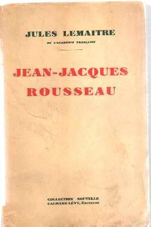 Jean jacques rousseau