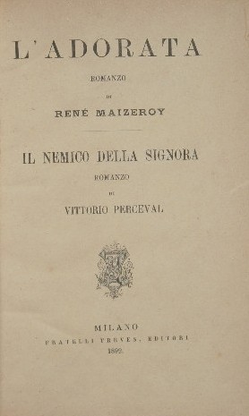 L'adorata - Il nemico della signora