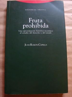 Imagen del vendedor de Fruta prohibida. Una aproximacin histrico-teortica al estudio del derecho y del estado a la venta por Llibres Capra