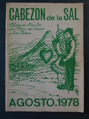 Cabezón de la sal. Fiestas de Nta. Sra. La Virgen del Campo y San Roque. Agosto 1978.