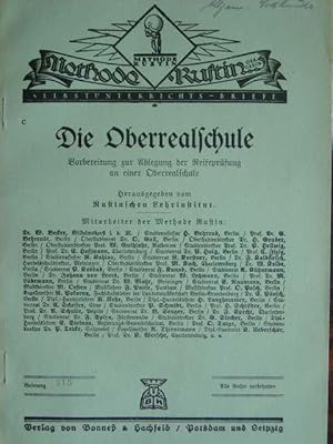 Image du vendeur pour Allgemeine Erdkunde. Methode Rustin. Selbstunterrichts-Briefe von Paul Holtz. Hier: 6 Briefe von 11. Mit vielen Abbildungen, Tabellen und Schautafeln im Text und auf Tafeln. mis en vente par Antiquariat Tarter, Einzelunternehmen,