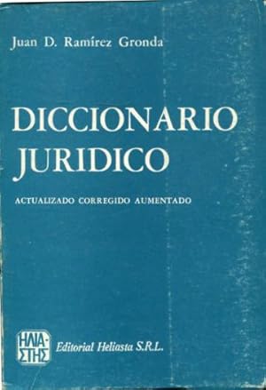 DICCIONARIO JURIDICO (ACTUALIZADO, CORREGIDO, AUMENTADO).