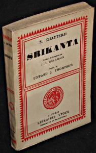 Image du vendeur pour Srikanta mis en vente par Abraxas-libris