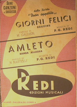 Giorni Felici ( beguine ) - Amleto ( samba allegra )