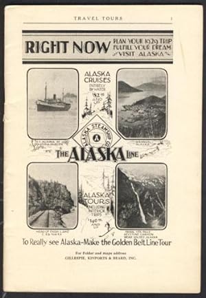 Alaska Travel Tours 1929 Catalogue