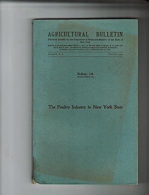 THE POULTRY INDUSTRY IN NEW YORK STATE