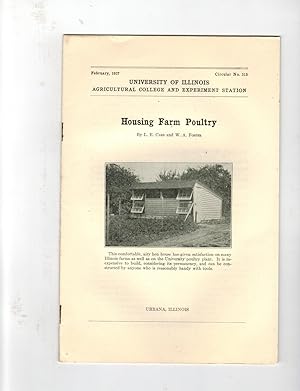 Imagen del vendedor de HOUSING FARM POULTRY a la venta por Jim Hodgson Books