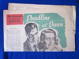 DEADLINE at DAWN 1944 newspaper issue Montreal Standard