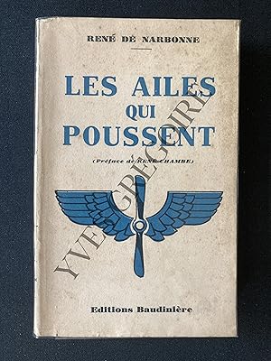 Bild des Verkufers fr LES AILES QUI POUSSENT zum Verkauf von Yves Grgoire