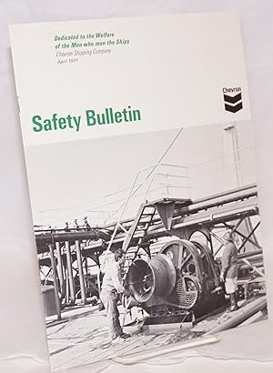 Seller image for Safety bulletin: vol. 33, no. 3, April 1971 for sale by Bolerium Books Inc.