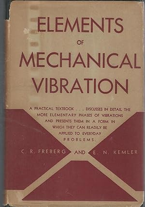 Bild des Verkufers fr Elements Of Mechanical Vibration zum Verkauf von Dorley House Books, Inc.