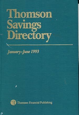 Thomson Savings Directory January - June 1993