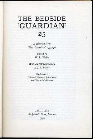 The Bedside 'Guardian' 25 : A Selection from the Manchester Guardian 1975-1976