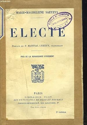 Seller image for ELECTE for sale by Le-Livre