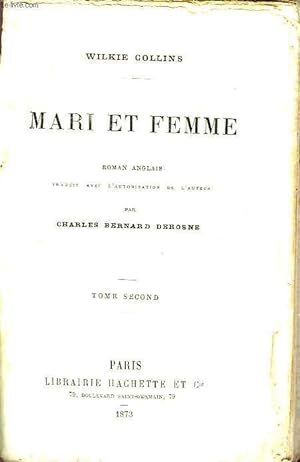 Bild des Verkufers fr MARI ET FEMME, TOME 2 zum Verkauf von Le-Livre