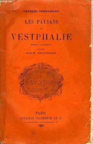 Seller image for LES PAYSANS DE VESTPHALIE for sale by Le-Livre