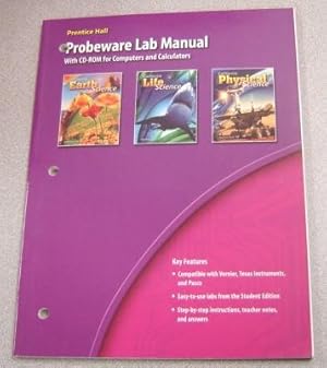 Bild des Verkufers fr Prentice Hall Probeware Lab Manual With CD-ROM For Computers And Calculators, California Science Explorer zum Verkauf von Books of Paradise