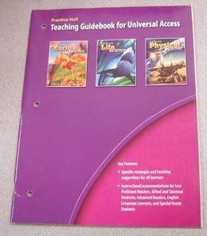 Bild des Verkufers fr Prentice Hall Teaching Guidebook For Universal Access, California Science Explorer zum Verkauf von Books of Paradise