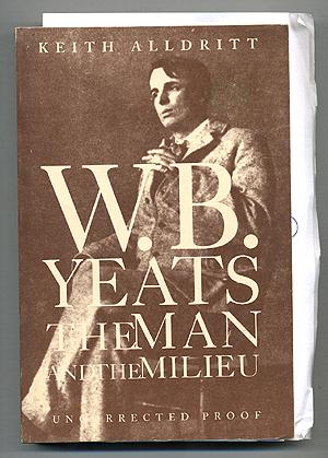 Bild des Verkufers fr W.B. Yeats: The Man and the Milieu zum Verkauf von Between the Covers-Rare Books, Inc. ABAA