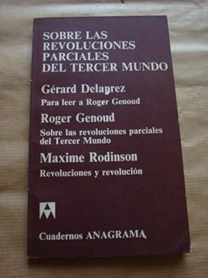 Seller image for Sobre las revoluciones parciales del tercer mundo for sale by Llibres Capra