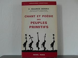 Chant et poèsie des peuples primitifs