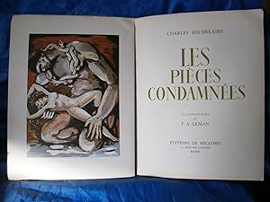 Seller image for LES PIECES CONDAMNES Orn de Lithographies couleurs for sale by LA FRANCE GALANTE