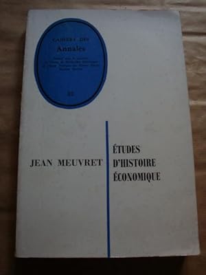 Études d'histoire économique. Recueil d'articles