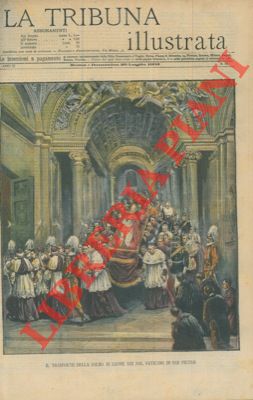 Il trasporto della salma di Leone XIII a San Pietro.