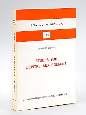 Bild des Verkufers fr Etudes sur l'ptre aux Romains (coll. Analecta Biblica n 120) zum Verkauf von Librairie du Cardinal