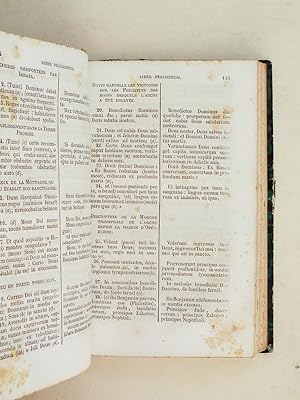 Les Psaumes traduits de l'Hbreu en latin, analyss et annots en franais avec la Vulgate en ...